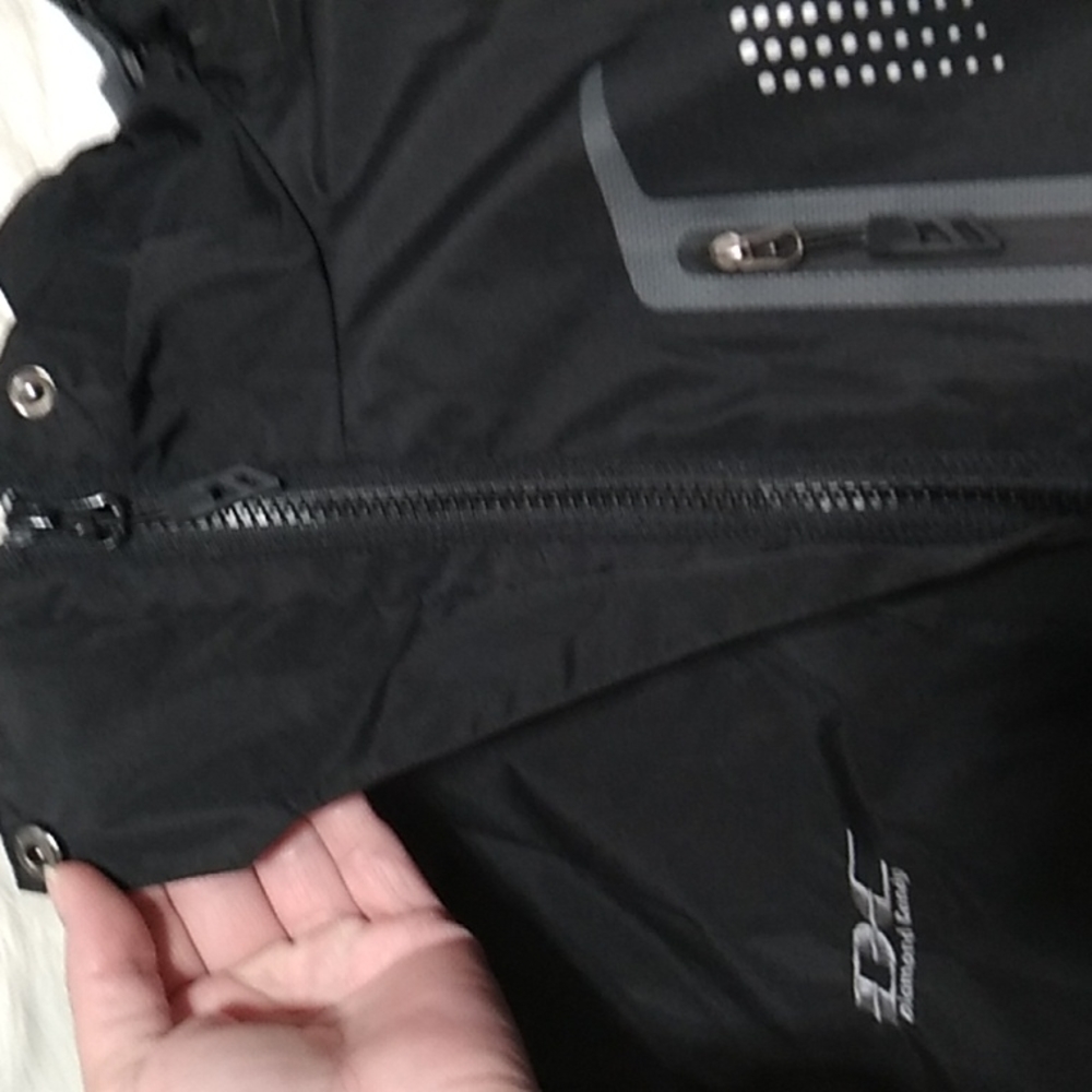 SALE! HP!! Diamond Candy Zip/Button Jacket W/Hood Never Wore Womens - Picture 7 of 11